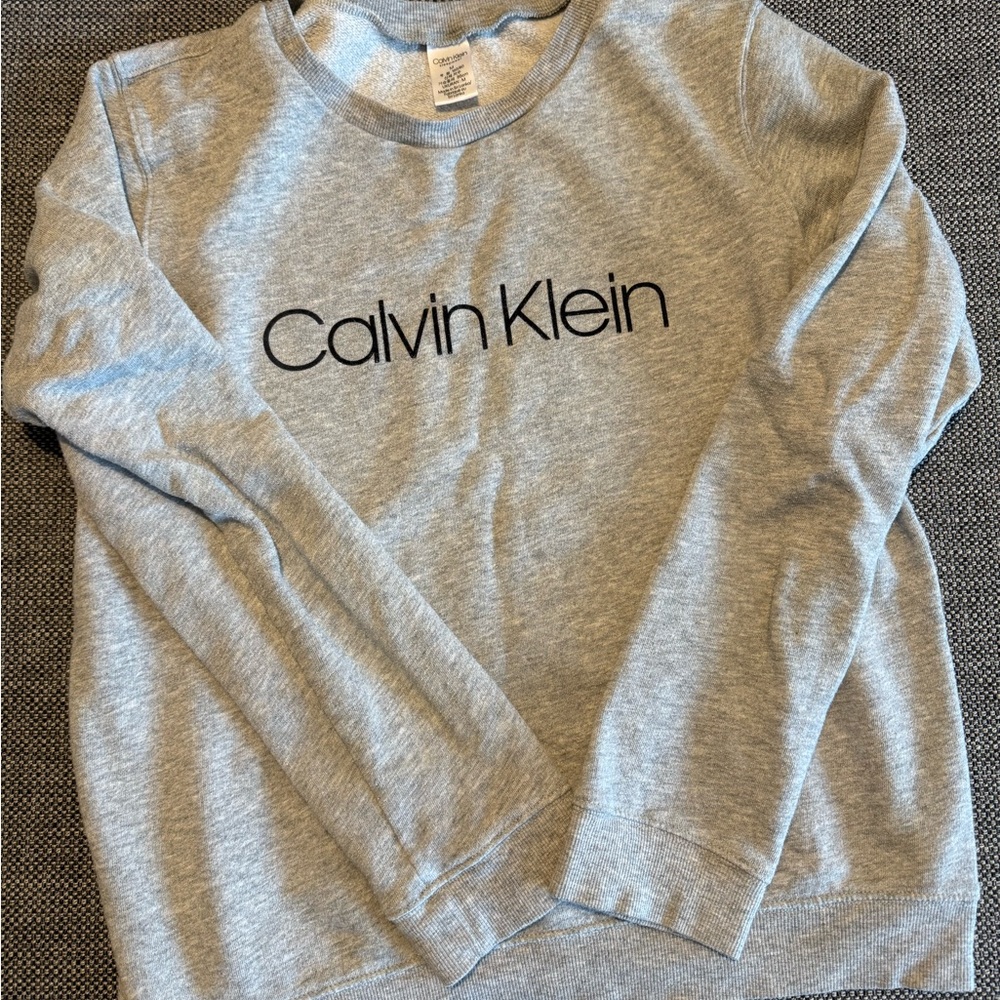 Calvin Klein Gray Sweatshirt